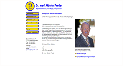 Desktop Screenshot of dr-prade.com